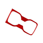 Carbon Fiber Cup Holder Cover Trim for Ford Ranger Sport (2019-2022)