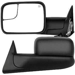 Power Heated Towing Mirrors Pair Set for Dodge Ram (1998–2001)