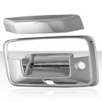 Tailgate Handle Cover w/Camera Cutout for 2014-2018 GMC Sierra - Chrome