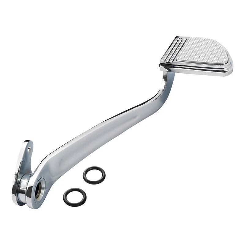 Chrome Brake Lever Arm Peg Pedal Kit for Harley FXBB FXBBS FXLR (2018–2024)