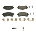 Hella Rear Low-Met Disc Brake Pad w/Sensor for Benz W222 Maybach (2015–2020)