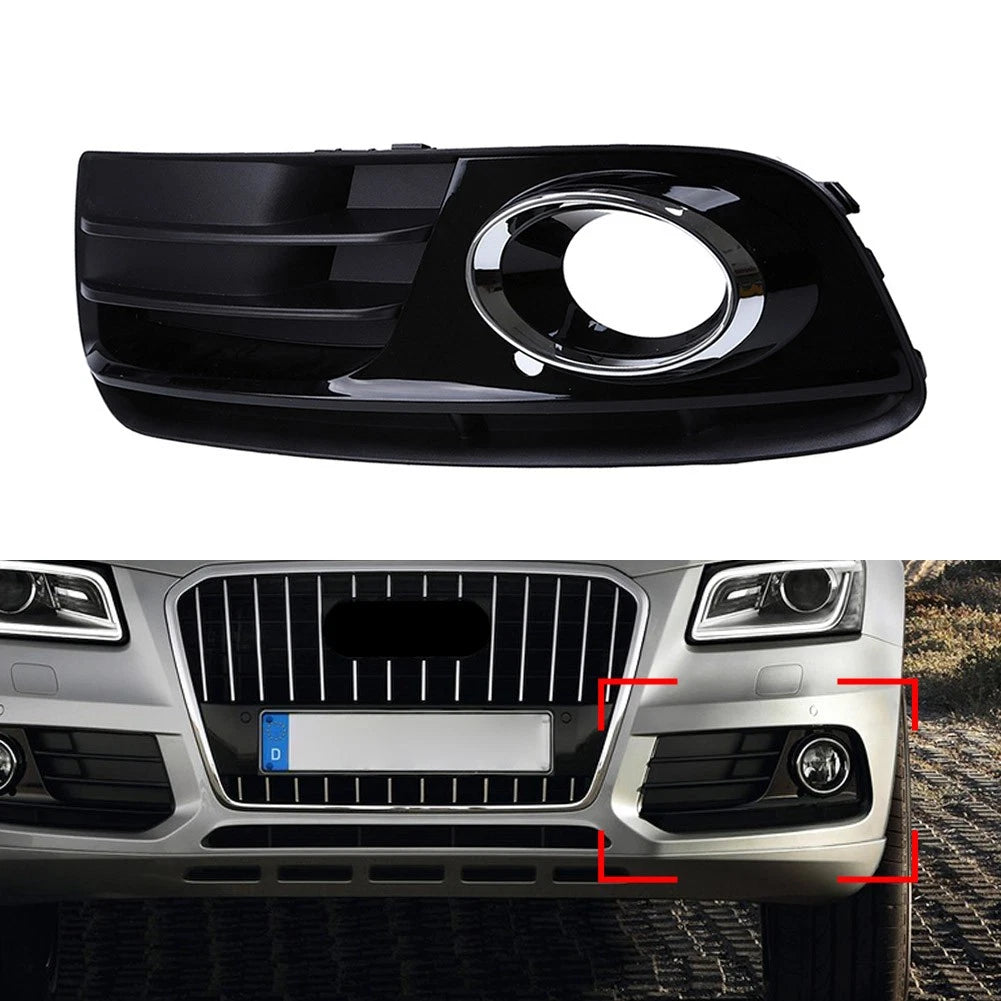 Front Left Fog Light Grill Cover for Audi Q5 (2013–2017)