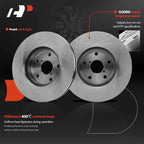 Front Disc Brake Rotors & Ceramic Pads for Subaru Legacy (2016–2019)