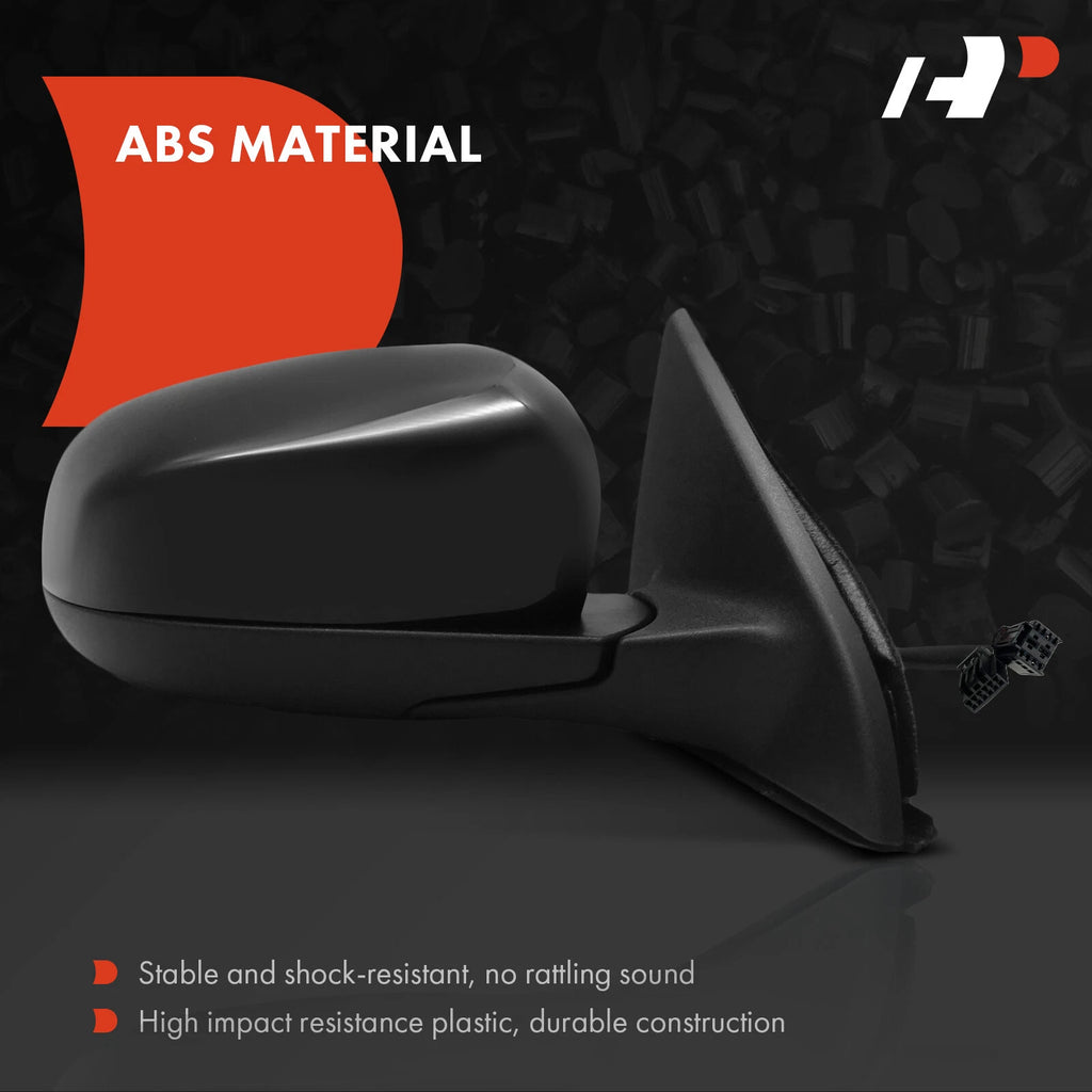 Power Mirror Pair for Jeep Compass (2017-2023) - Manual Fold, Heated