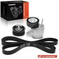3X Serpentine Belt Drive Component Kit for Mercedes-Benz E350 (2006–2010)