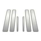 6Pc Chrome Pillar Post Covers for Chevrolet Equinox (2005–2009)
