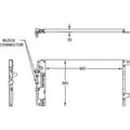 Replacement A/C Condenser Uses External Transmission Oil Cooler