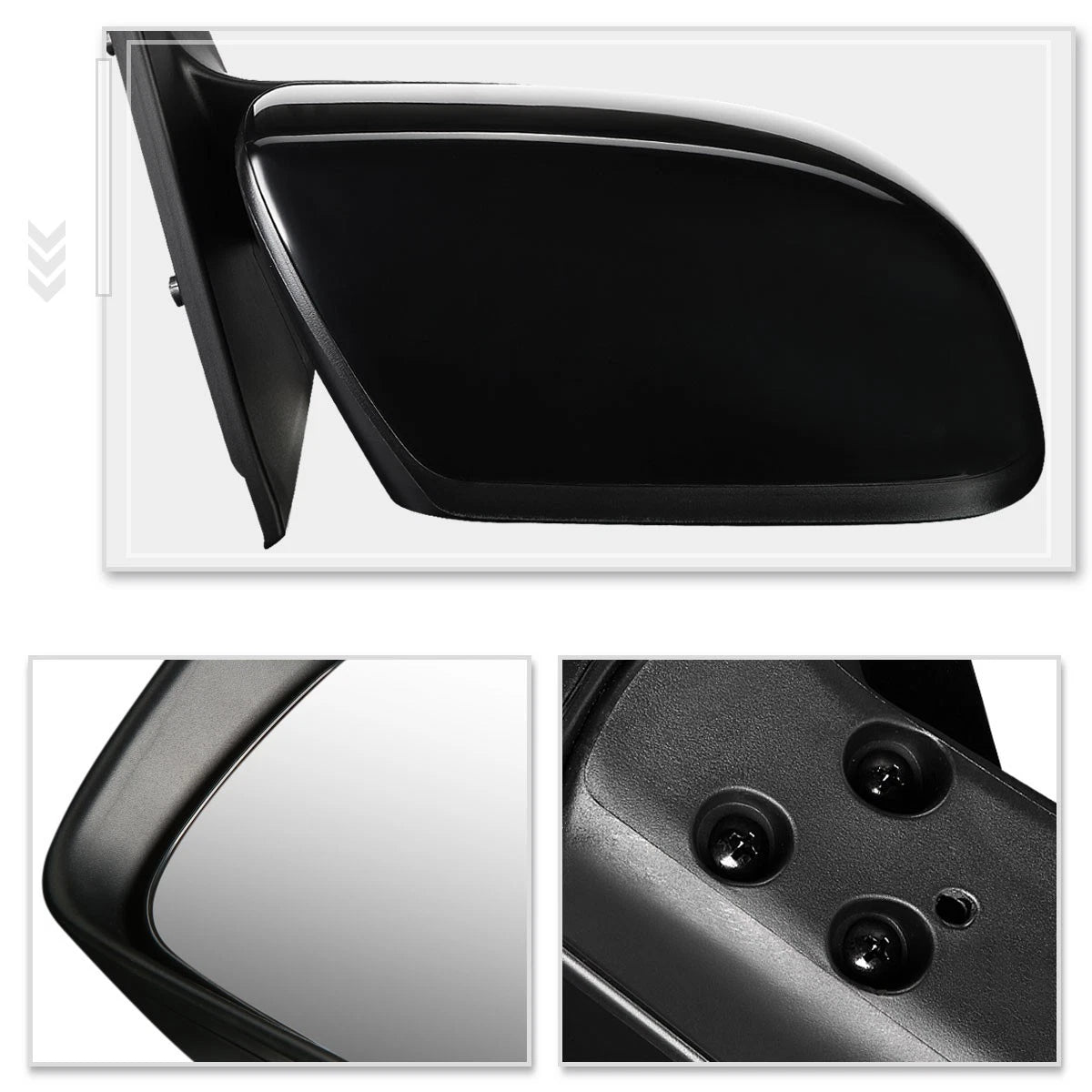 Power Heated Memory Side View Mirror for Jeep Grand Cherokee (2005–2010)