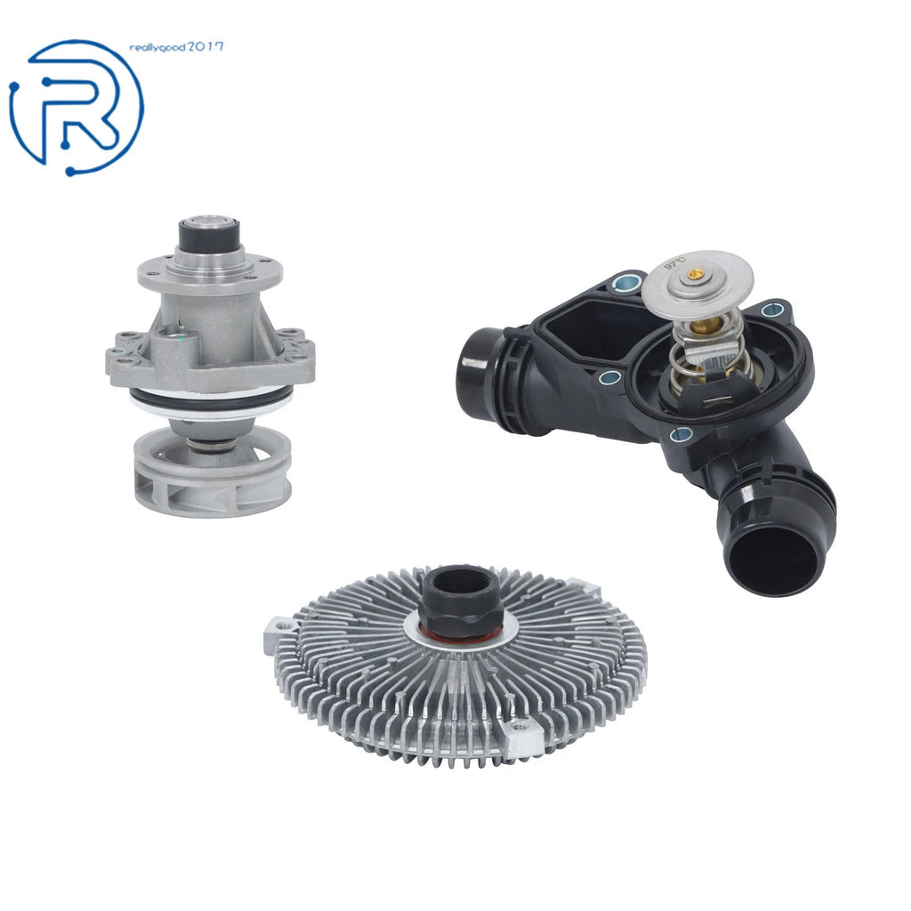 Water Pump Fan Clutch Thermostat Kit for BMW 3 Series (2006–2013)