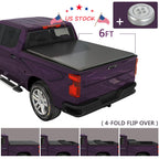 6 FT 4-Fold Tonneau Cover for Toyota Tacoma (2016-2020)