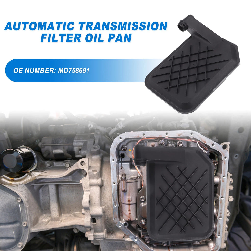 Transmission Fluid Filter Oil Pan for Mitsubishi (MD758684/MD758691)
