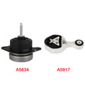2X Engine Motor Trans Mount for Ford Explorer L4 2.3L (2016–2019) 3247 3480