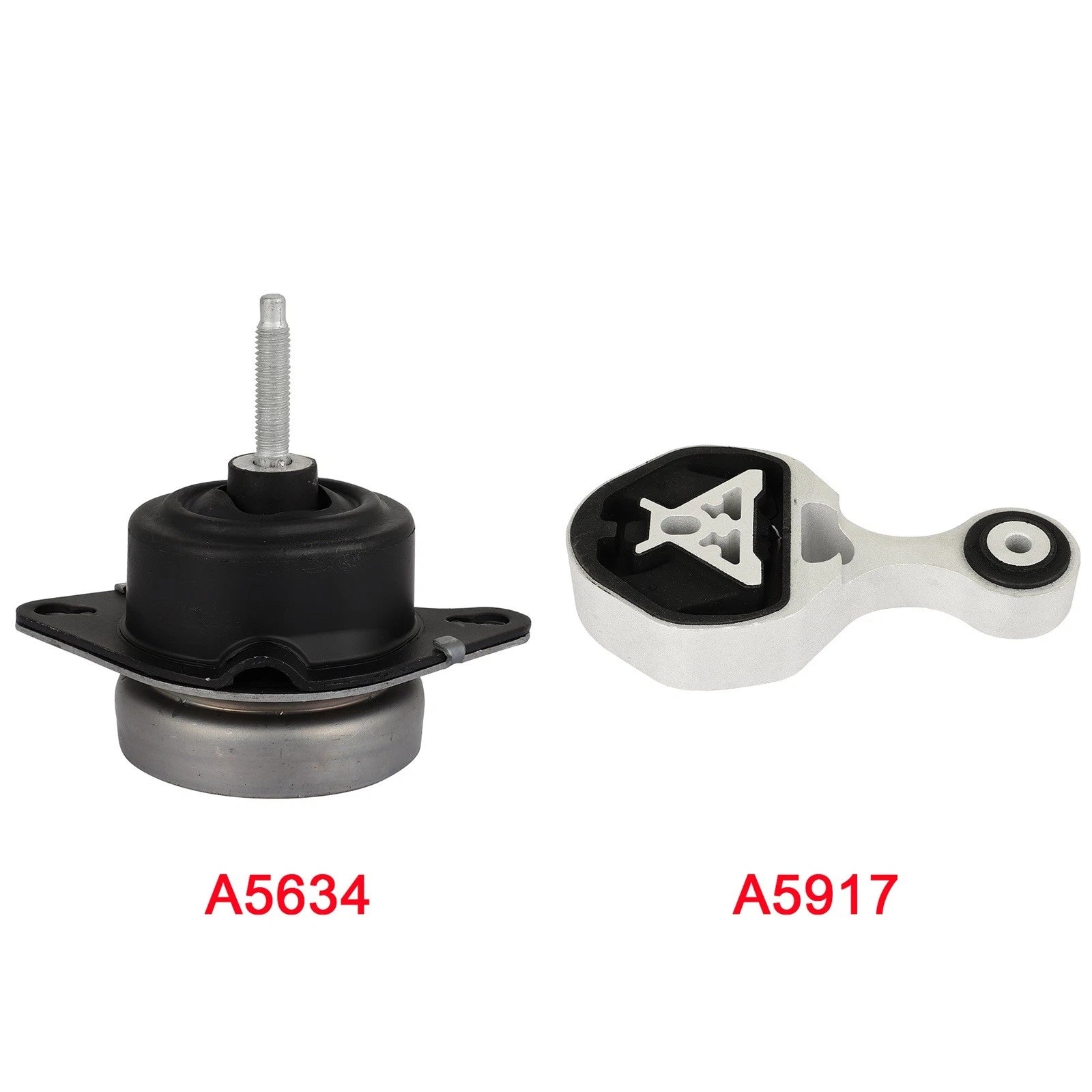 2X Engine Motor Trans Mount for Ford Explorer L4 2.3L (2016–2019) 3247 3480