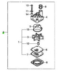 Complete Water Pump Rebuild Kit for Honda 75/90hp BF75D/BF90D (1990–2000) 06193-ZZ0-000