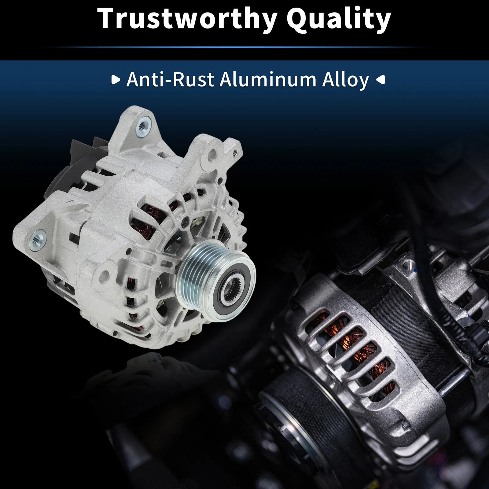 Alternator for Nissan Rogue X-Trail (2014–2020) No. 23100-4BA0A/2310M-4BA0BRW