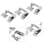 Set of 3 Rolled Hem Feet for Brother Singer Sewing Machines