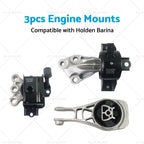 3X Engine Mount for Holden Barina TM 1.6L F16D4 (2011–2019)