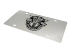 License Plate Frame Chrome US Army Special Forces for De Oppresso Liber (US)