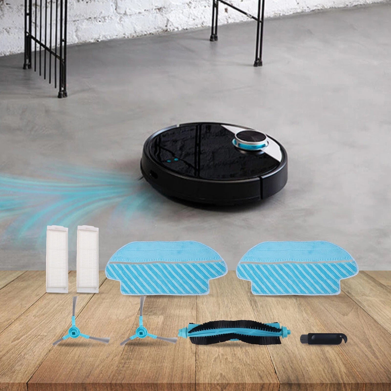 Replacement Brushes Filters for Cecotec Conga Vacuums (Series)