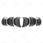 Set of 6 Tail Light Lamp Cover Trim Frame for Ford Mustang GT (2018–2022)