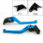 Long Brake Clutch Levers for Speed Triple Daytona 675R (2011–2014) Blue T9