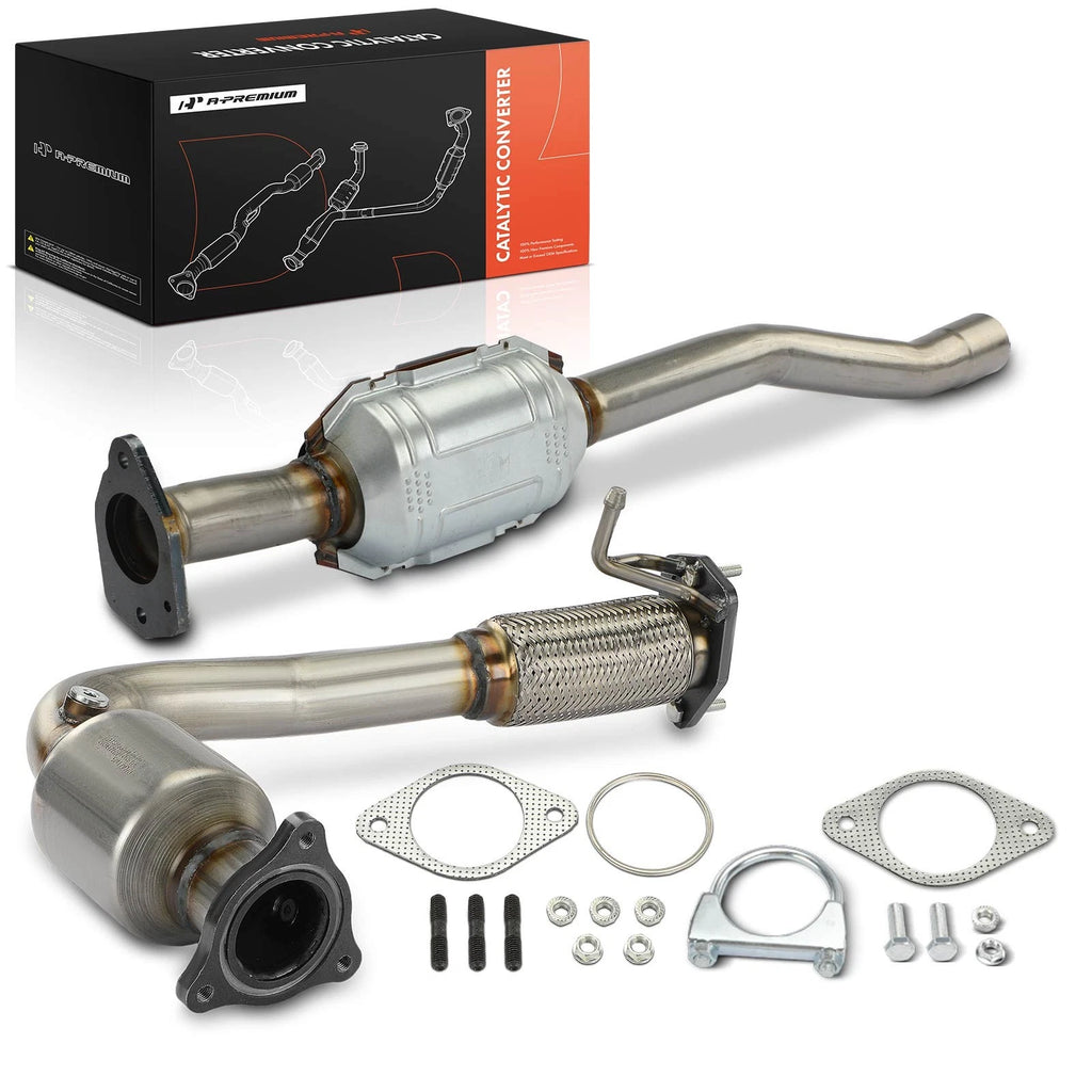 2X Front & Rear Catalytic Converter for Chevy Equinox GMC Terrain (2015–2017)