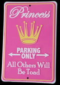 Princess Parking Crown for Girls Room Cabin Shop
