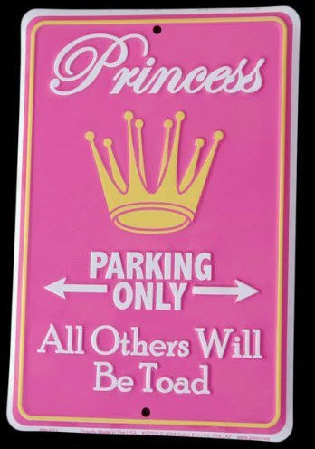 Princess Parking Crown for Girls Room Cabin Shop