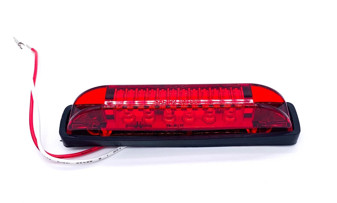 Red LED Clearance Marker Light Replacement for Truck Trailer Car RV (—)