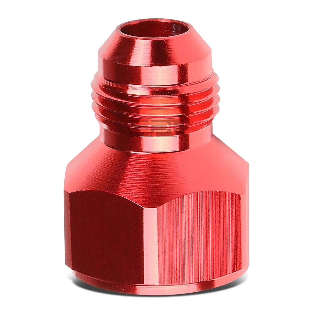 10AN to 8AN Red Aluminum Anodized Fitting Adapter for