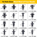 Set of 645 Car Body Plastic Fasteners for Universal Vehicles