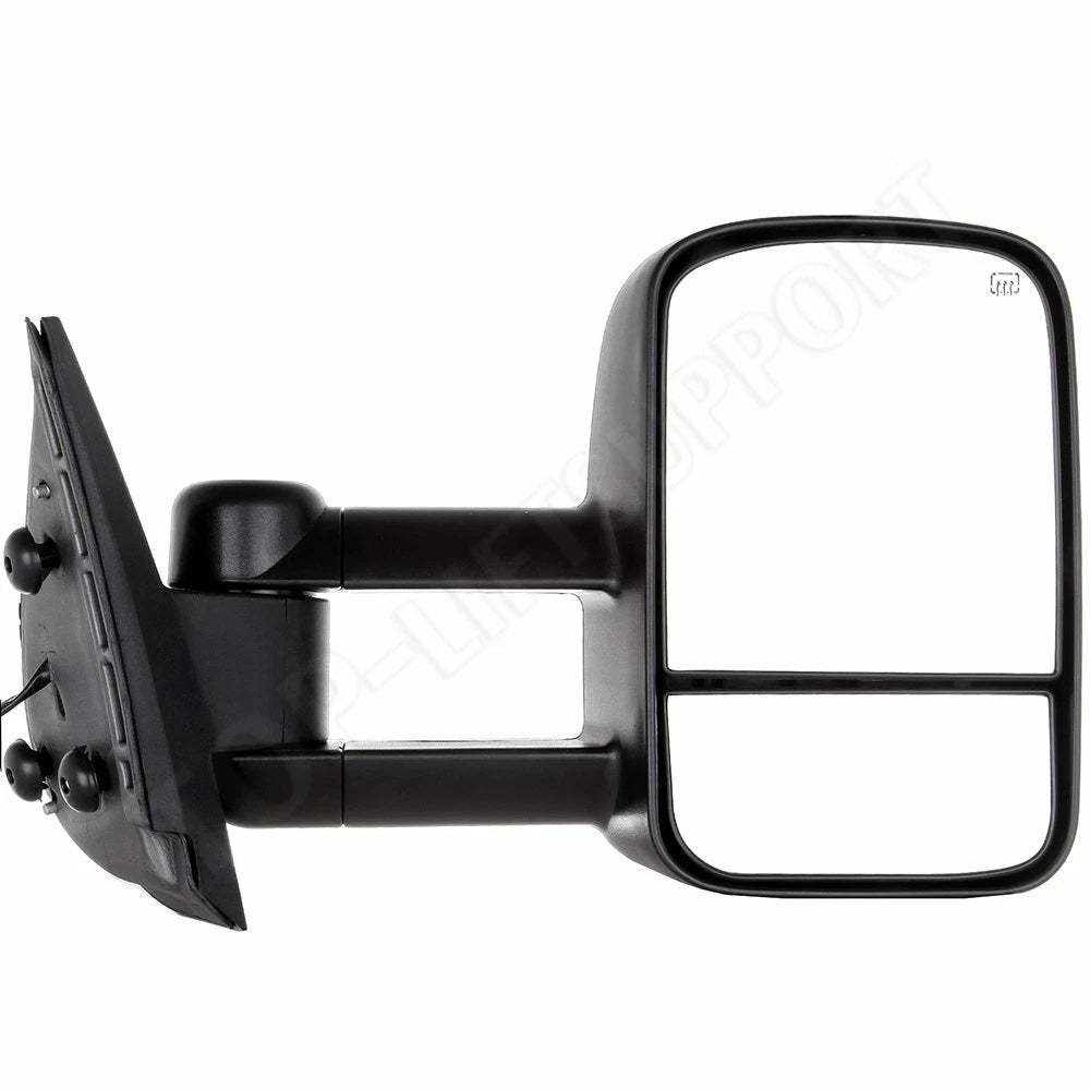 Set of 2 Power Heated Towing Side Mirrors for Chevy GMC 2500 3500HD