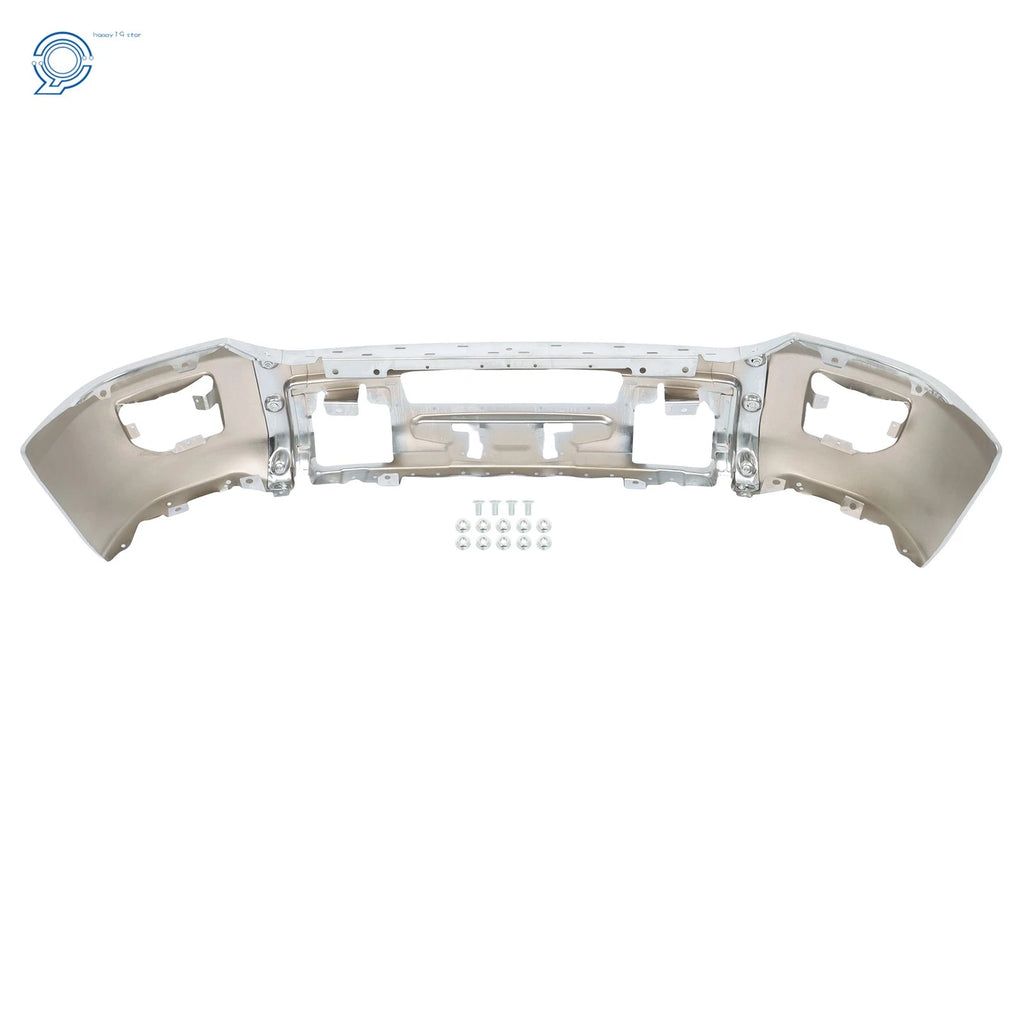 Chrome Split Front Bumper for GMC Sierra 2500HD 3500HD (2015-2019)