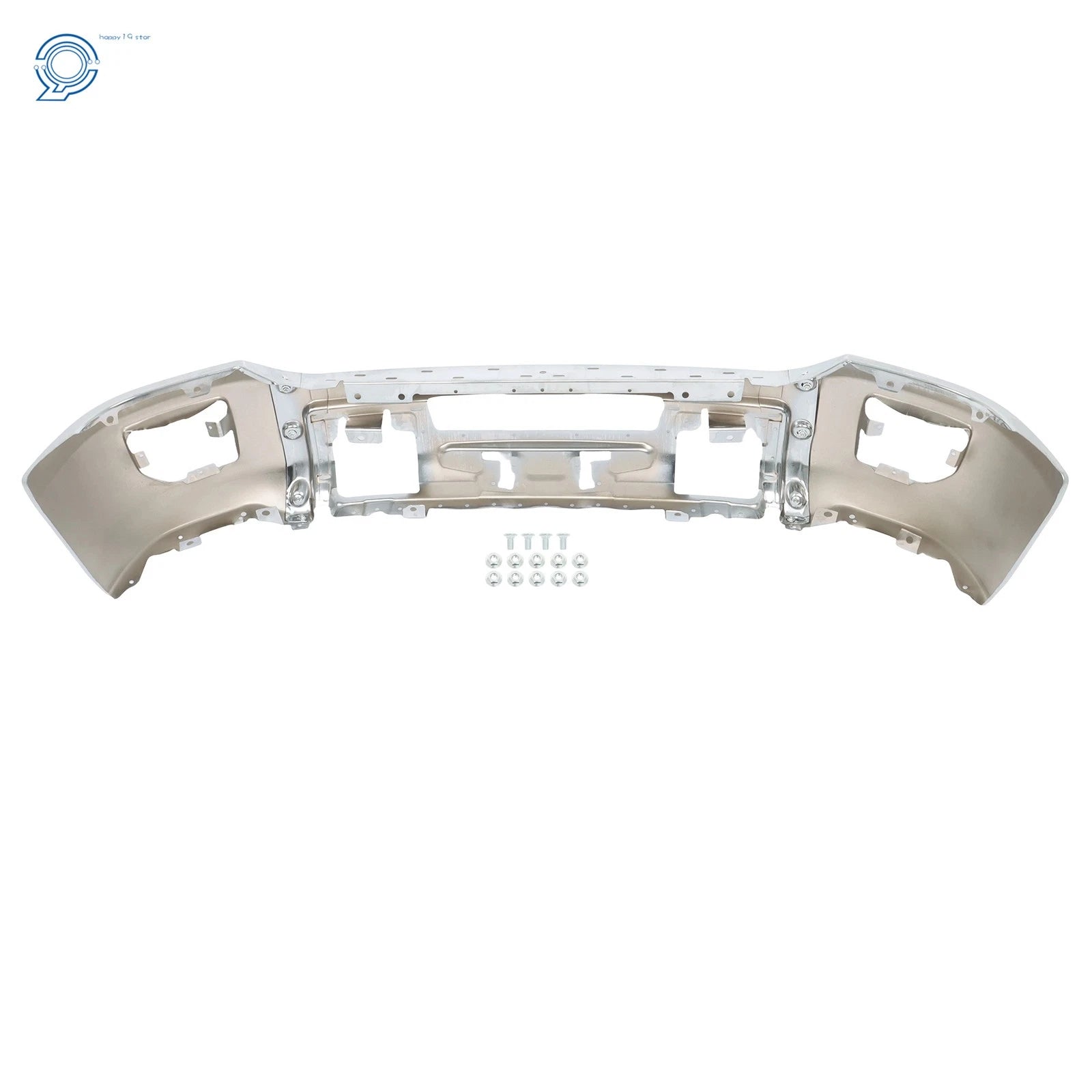 Chrome Split Front Bumper for GMC Sierra 2500HD 3500HD (2015-2019)