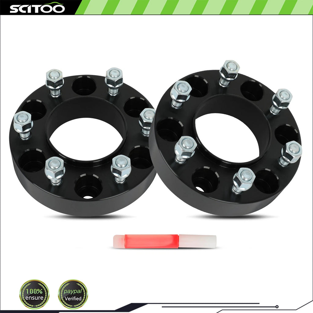 2X 1.5" Hub Centric Wheel Spacers 6x5.5 12x1.5 for Ford Ranger (2013–2025)