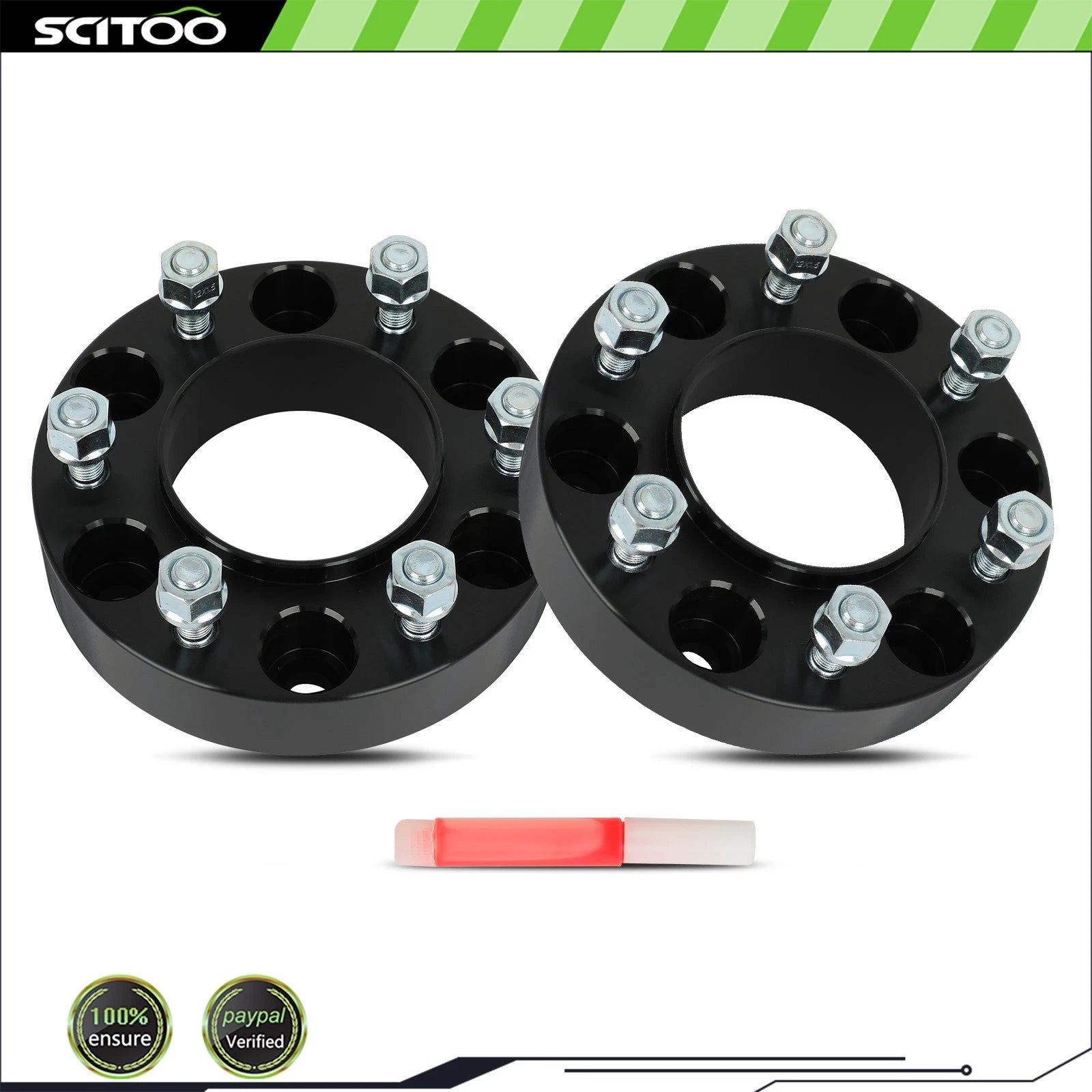 2X 1.5" Hub Centric Wheel Spacers 6x5.5 12x1.5 for Ford Ranger (2013–2025)