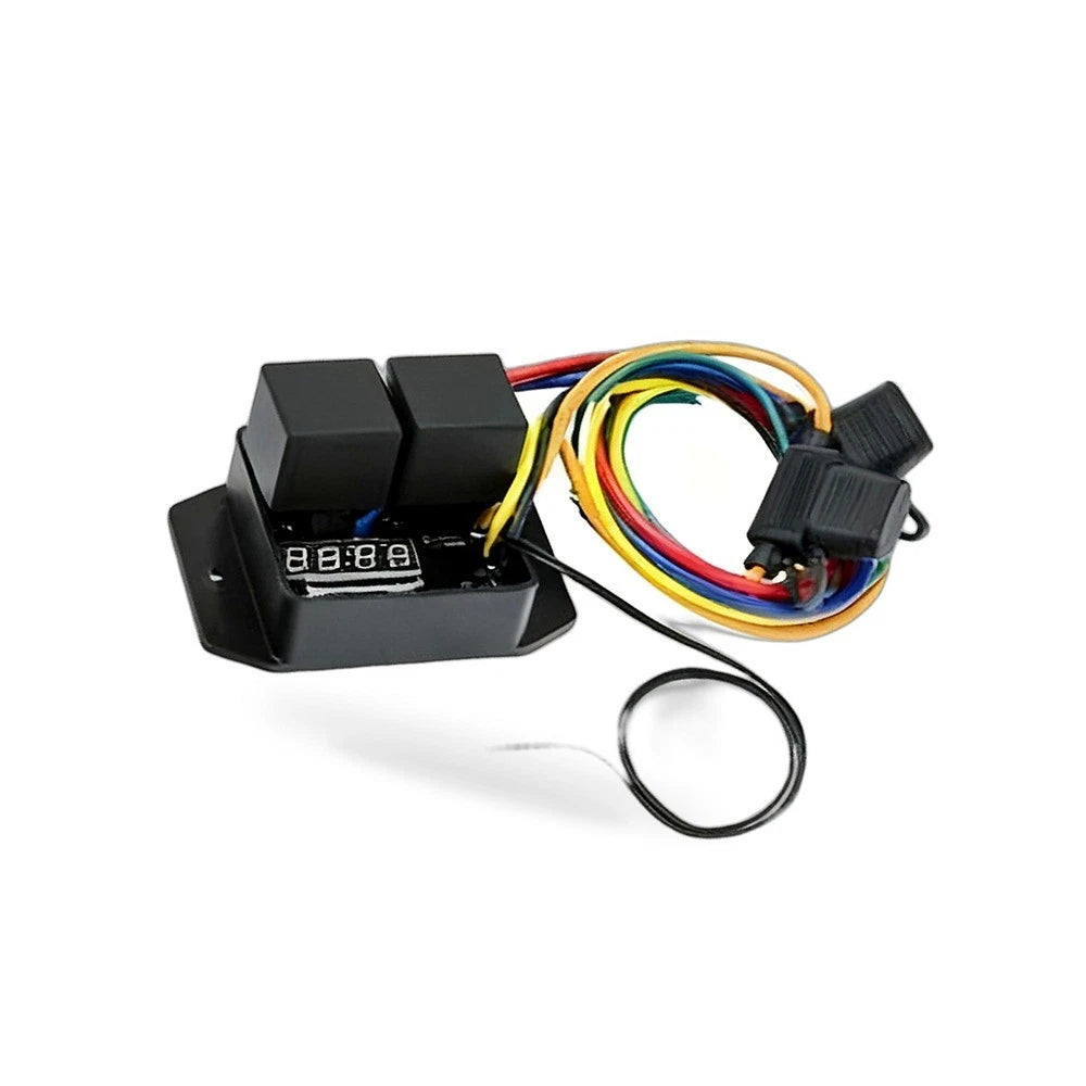 12V Digital Thermostatic Radiator Fan Controller Switch for Car (0444)
