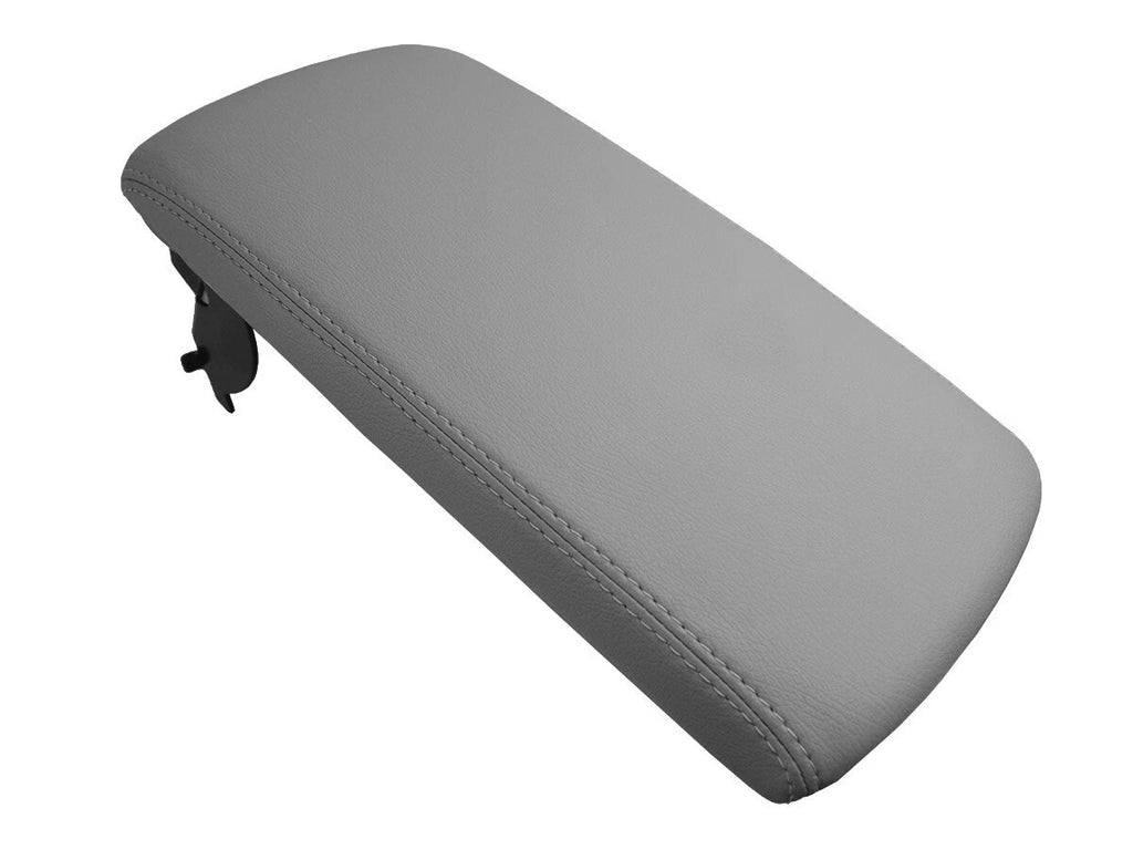 Leather Console Lid Pull Over Cover for Lexus ES350 (2013–2018) Gray
