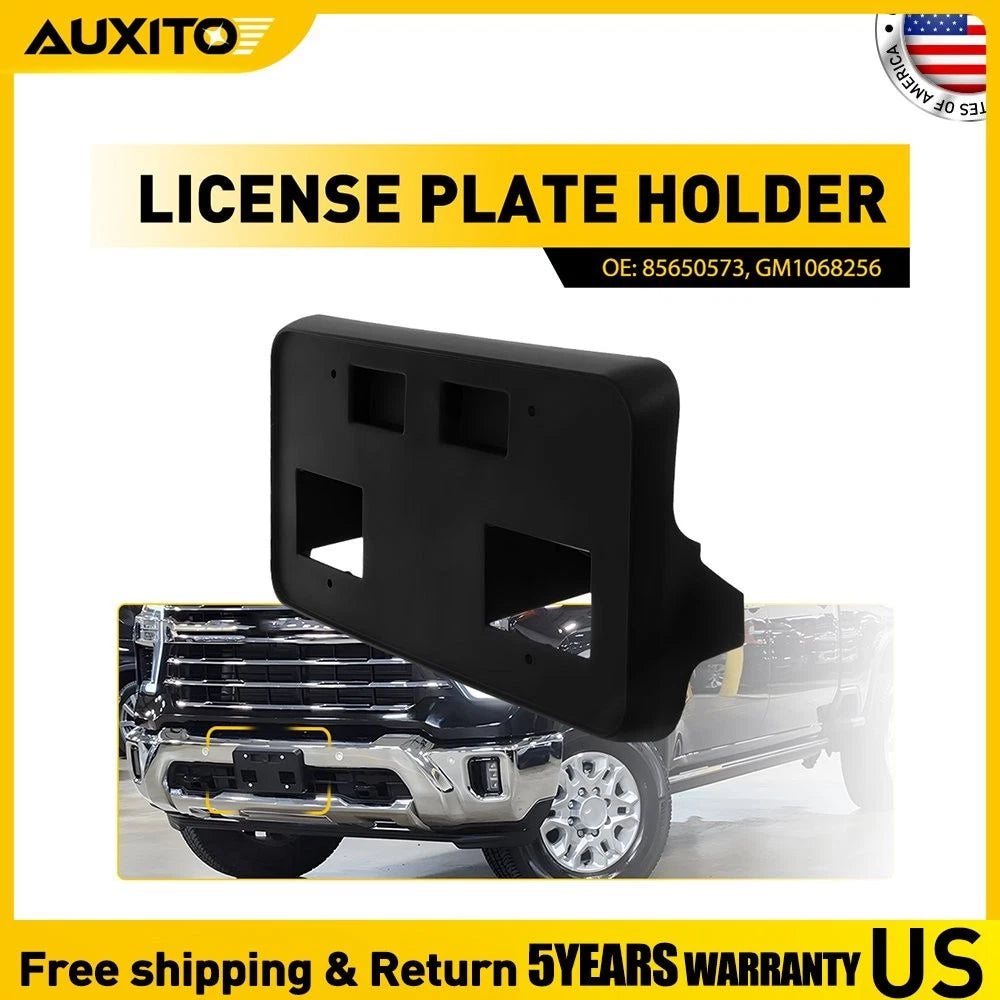 License Plate Bracket for Chevrolet Silverado 2500 HD 3500 HD (2024–2025)