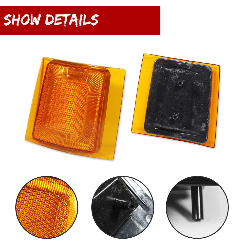 Amber Lens Side Marker Lights for Chevrolet Tahoe (1995–2000)