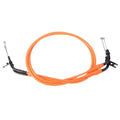 Throttle Cable for Kawasaki Z1000 (2011–2013) - Steel, Orange