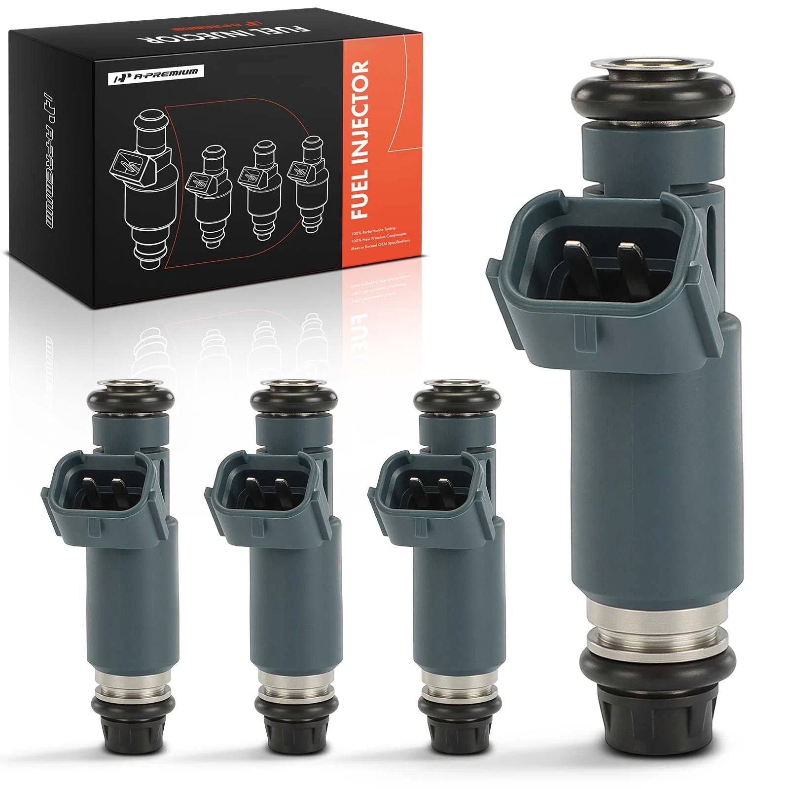 Set of 4 Fuel Injectors for Nissan Altima Sentra (2002–2006)