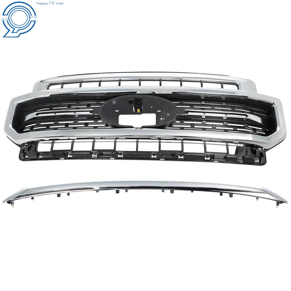 Chrome Grill for Ford F-250 F-350 Lariat (2020–2022)