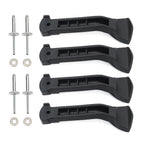 Set of 4 Hood Strap Panel Latch Kit for Ski-Doo Rev MXZ GSX GTX Summit (517302448)