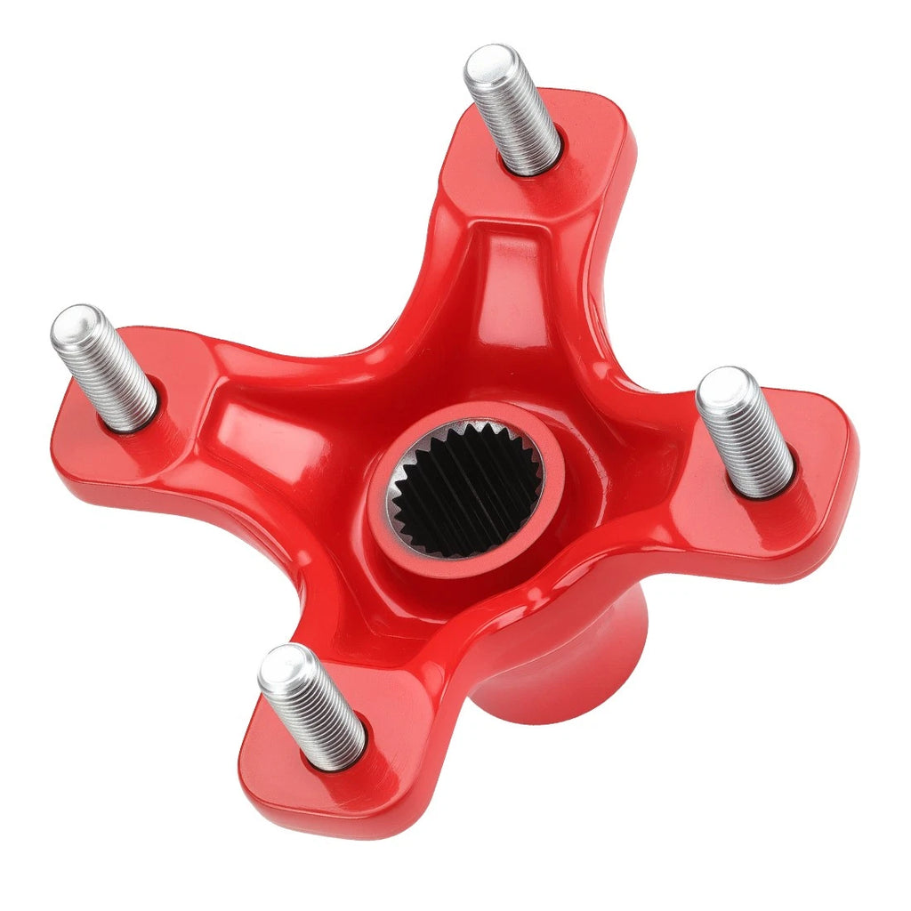 Rear Red Wheel Hub for Honda TRX250X TRX300X TRX400X TRX250EX TRX300EX TRX400EX (1986–2023)
