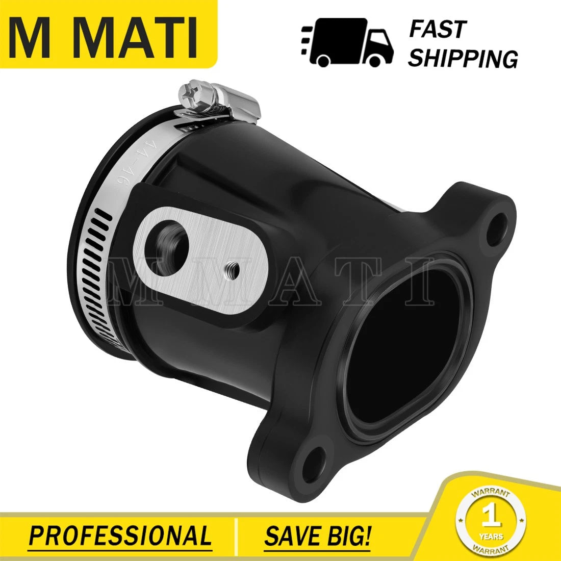 Throttle Body Intake Adapter Boot for Polaris RZR 570 Ranger ACE 570 (2012–2016)
