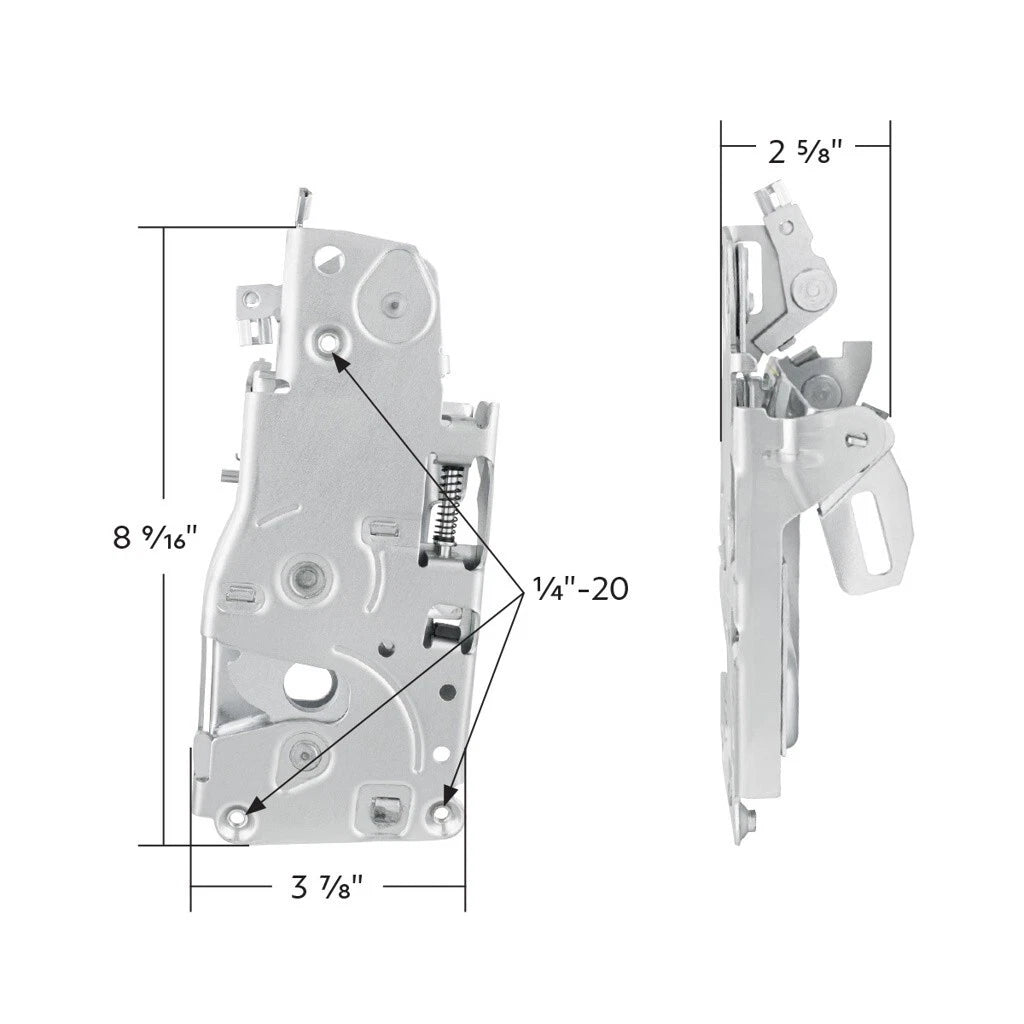 Door Lock Latch Assembly RH Replacement for 1973-1982 Chevy Pickup Truck