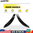 2X Carbon Fiber Interior Door Handle Cover for BMW F30 F31 F34 F36 (2012–2018)