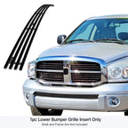 Stainless Steel Black Billet Grille for Dodge Ram Sport (2006–2008)