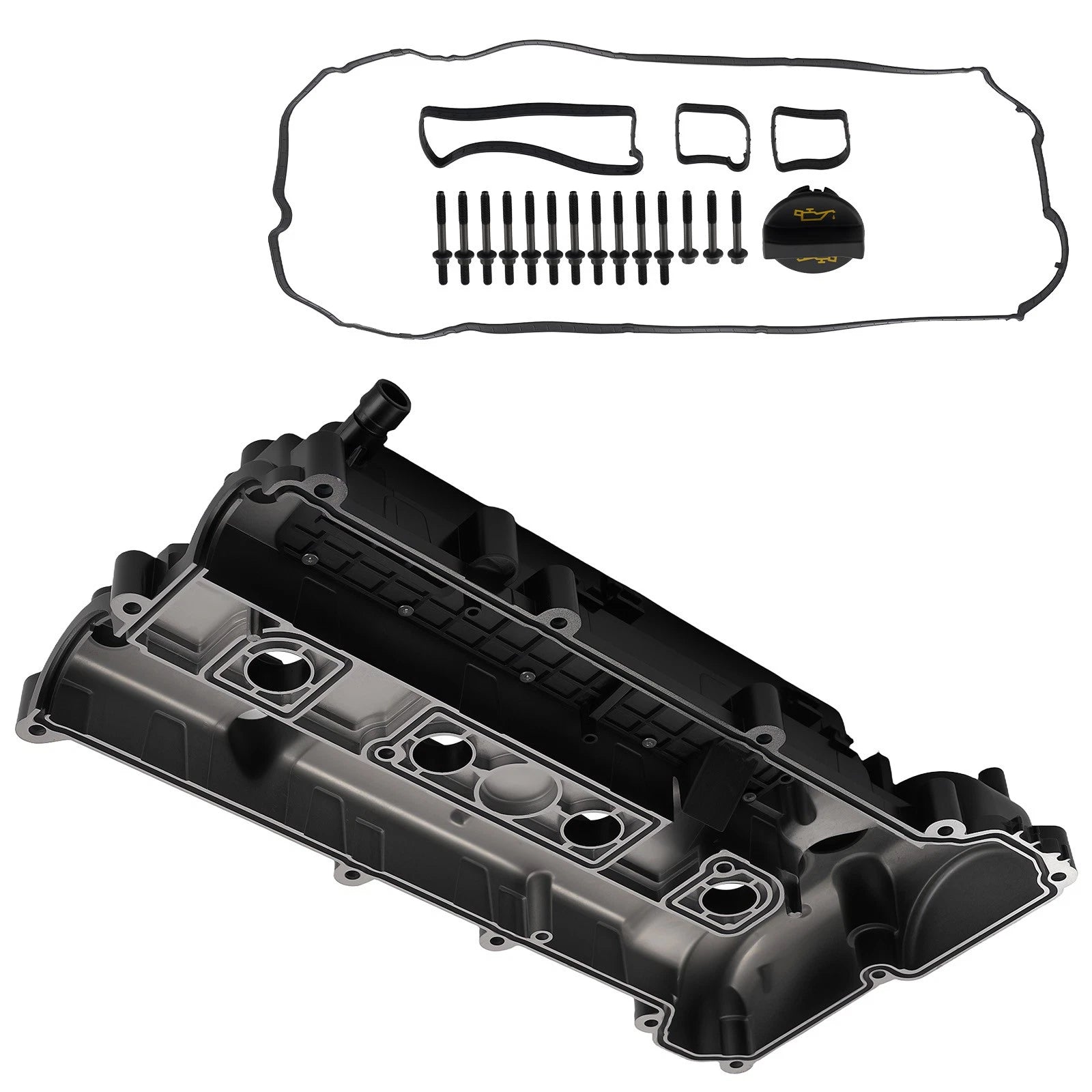 Valve Cover for Ford Explorer Edge (2017–2019) 2.0L/2.3L Turbocharged Black